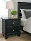 Lanolee  Panel Storage Bed, Dresser, Mirror And Nightstand