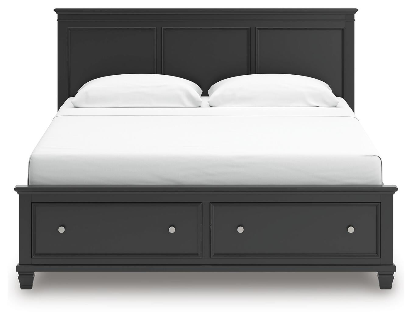 Lanolee  Panel Storage Bed, Dresser And Mirror