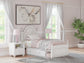 Maylilly  Upholstered Panel Storage Bed, Dresser And Mirror