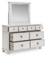 Chadworth California  Poster Bed, Dresser, Mirror And Nightstand