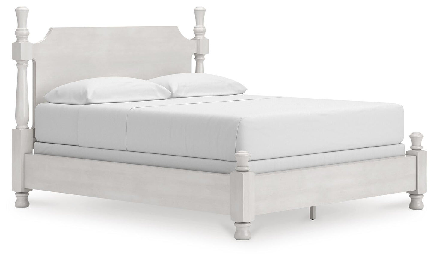 Chadworth California  Poster Bed, Dresser, Mirror And Nightstand