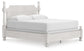 Chadworth California  Poster Bed, Dresser, Mirror And Nightstand