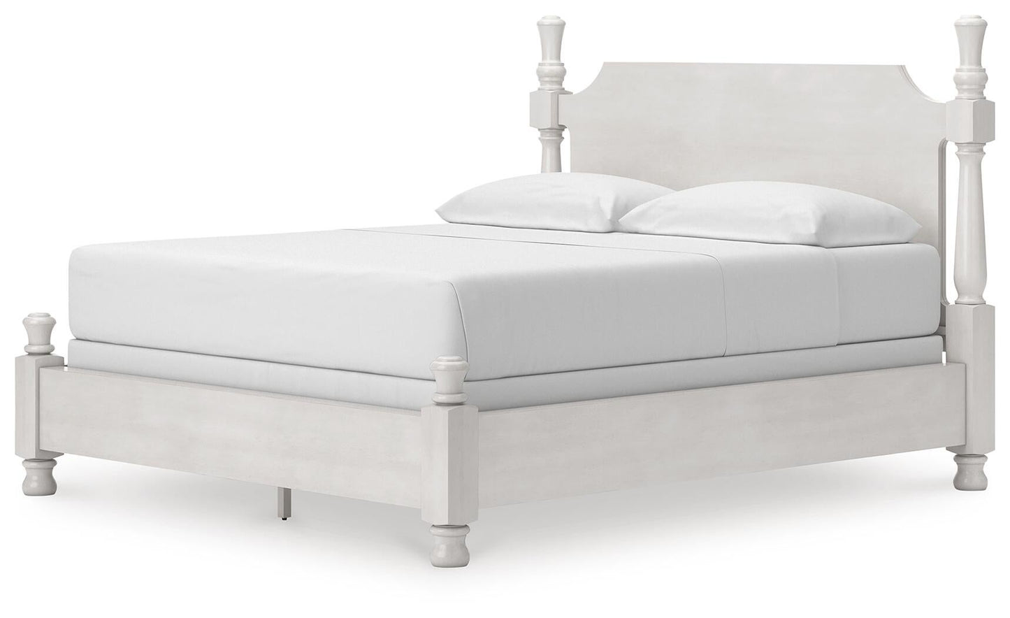 Chadworth California  Poster Bed, Dresser, Mirror And Nightstand