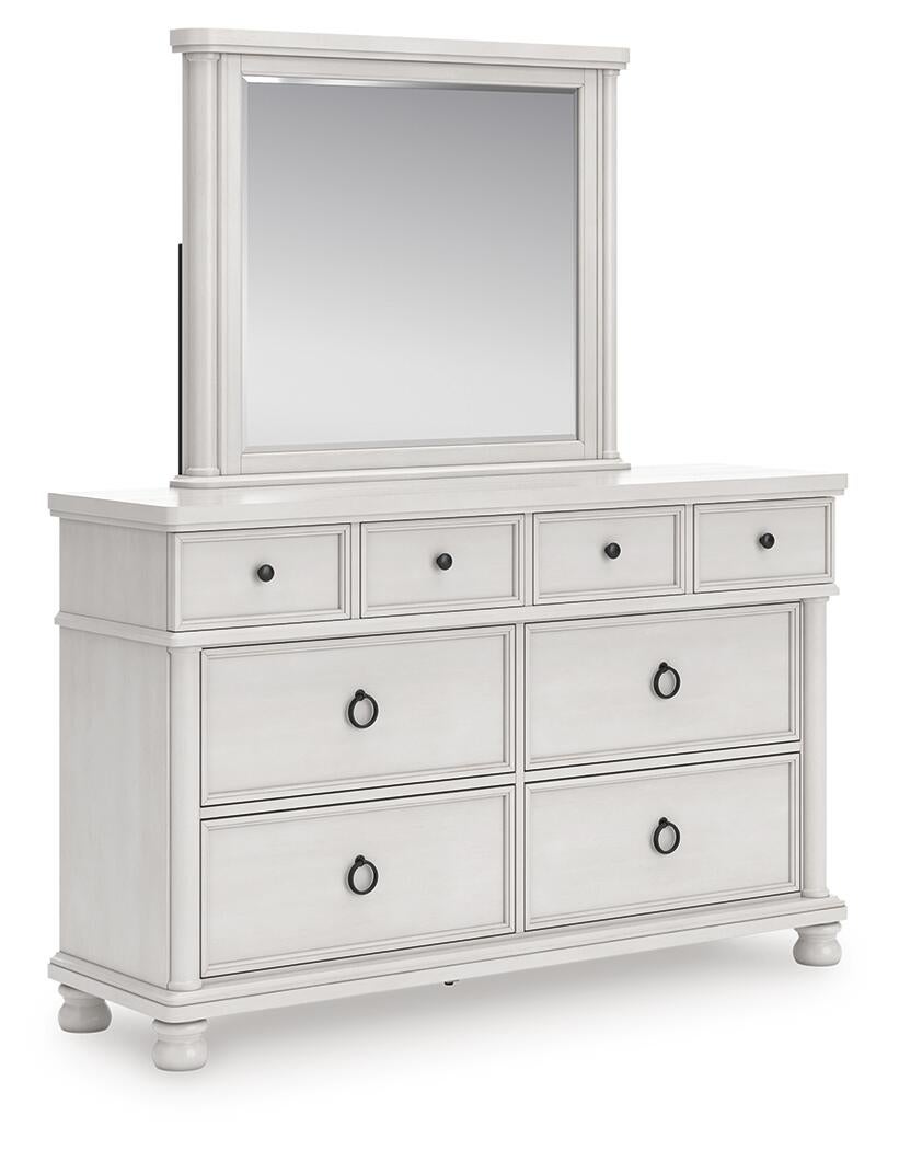 Chadworth  Poster Bed, Dresser And Mirror