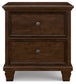 Danabrin California  Panel Storage Bed, Dresser, Mirror And Nightstand