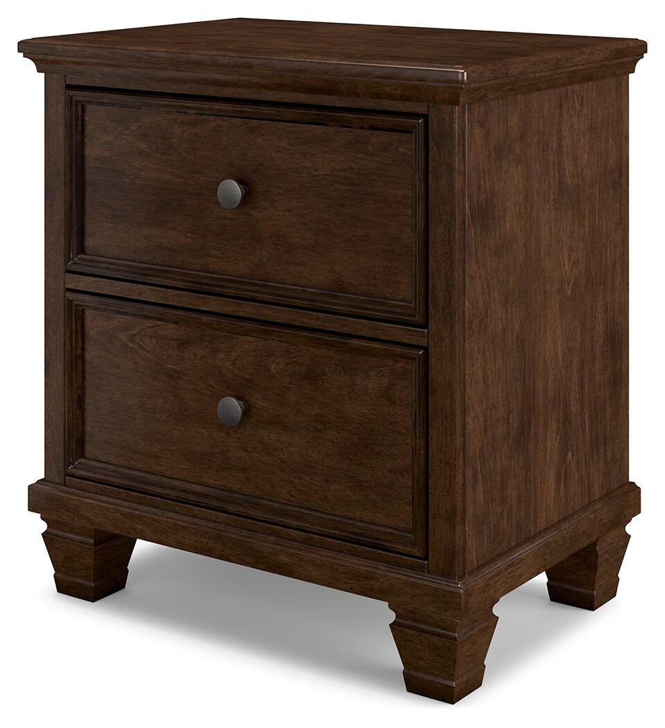 Danabrin California  Panel Storage Bed, Dresser, Mirror And Nightstand