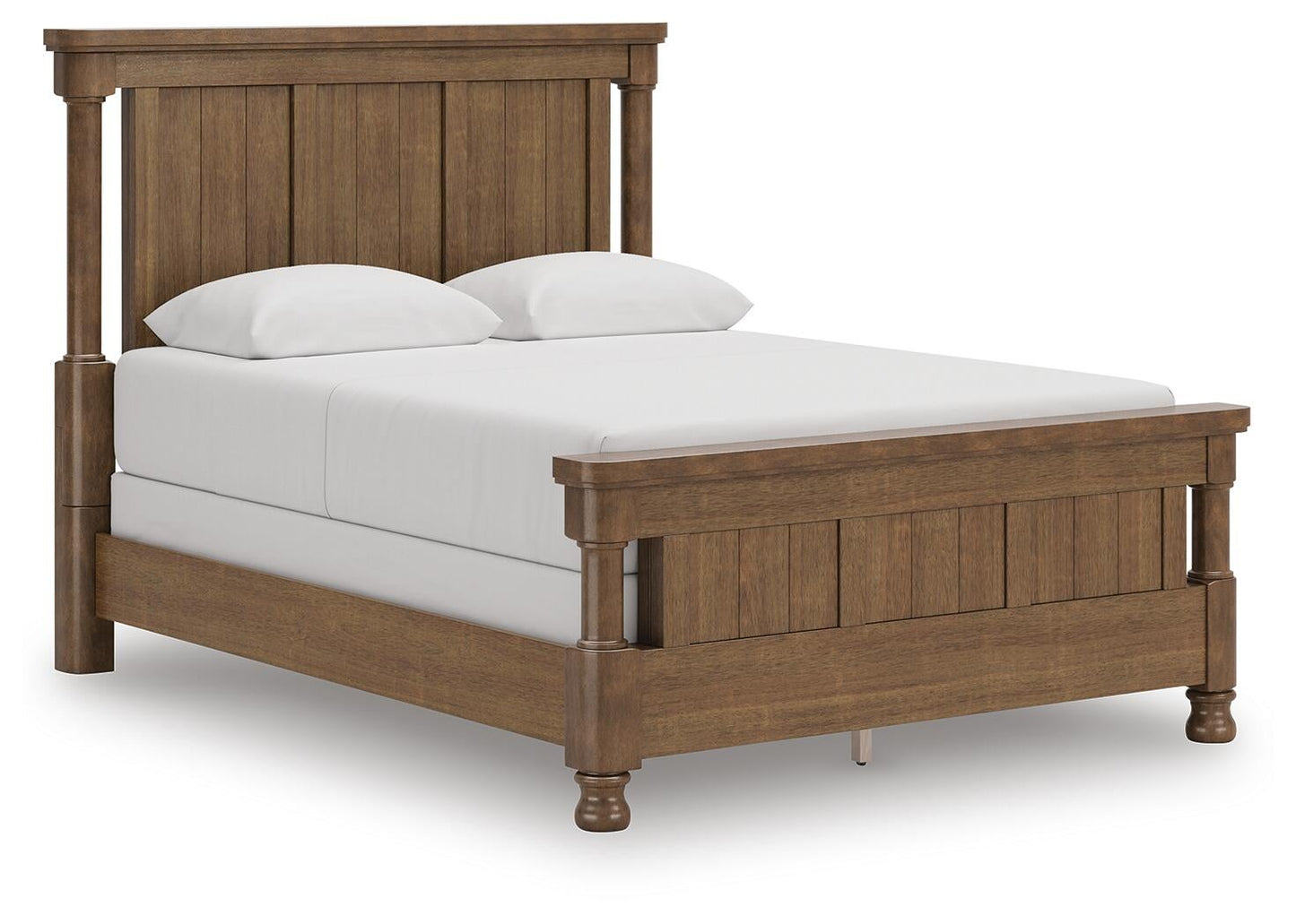 Rowlenstown  Poster Bed With Mirrored Dresser