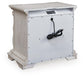 Bruchandi California  Upholstered Panel Bed With Mirrored Dresser And Nightstand
