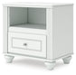 Maylilly  Upholstered Panel Bed, Dresser, Mirror And Nightstand
