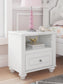 Maylilly  Upholstered Panel Bed, Dresser, Mirror And Nightstand