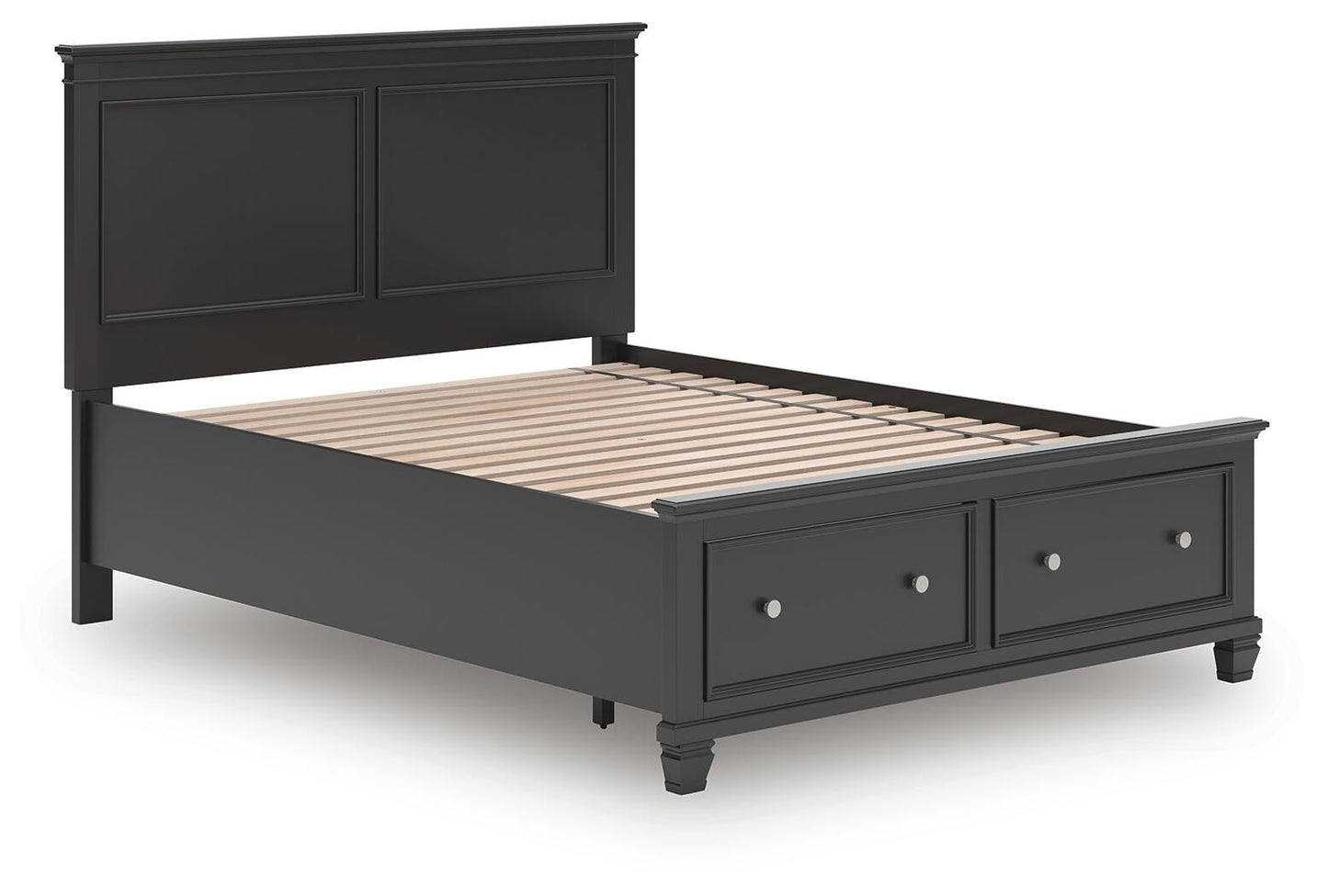 Lanolee  Panel Storage Bed, Dresser And Mirror