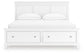 Fortman California  Panel Storage Bed, Dresser And Mirror