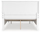 Fortman  Panel Storage Bed With Mirrored Dresser And Nightstand