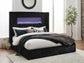 Tayleena  Upholstered Bed With Fireplace And Wireless Audio