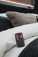 Tayleena  Upholstered Bed With Fireplace And Wireless Audio