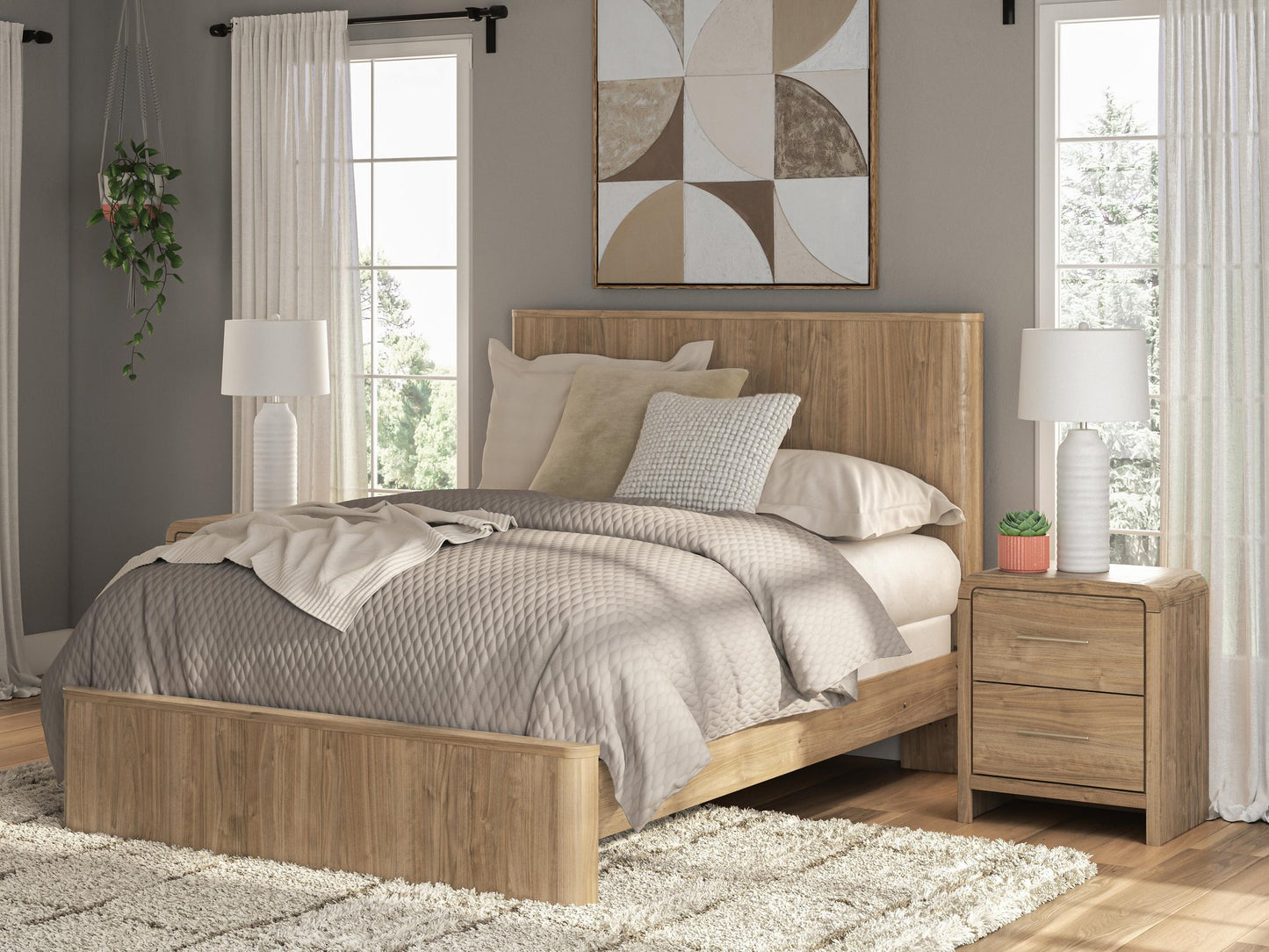 Gramburg  Panel Bed
