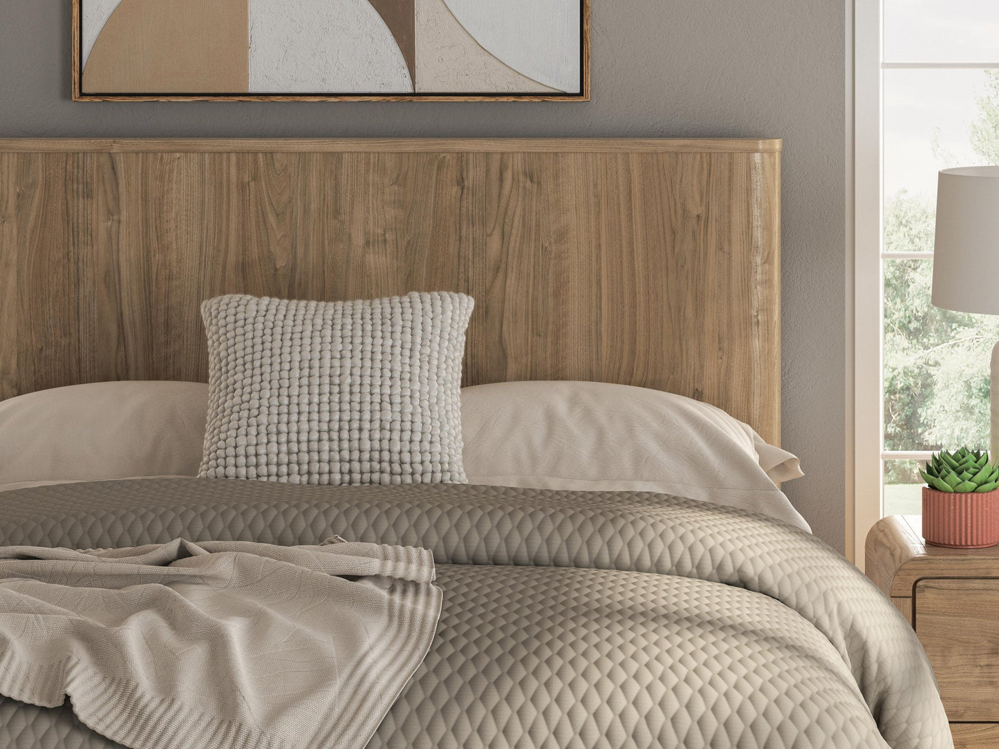 Gramburg  Panel Bed