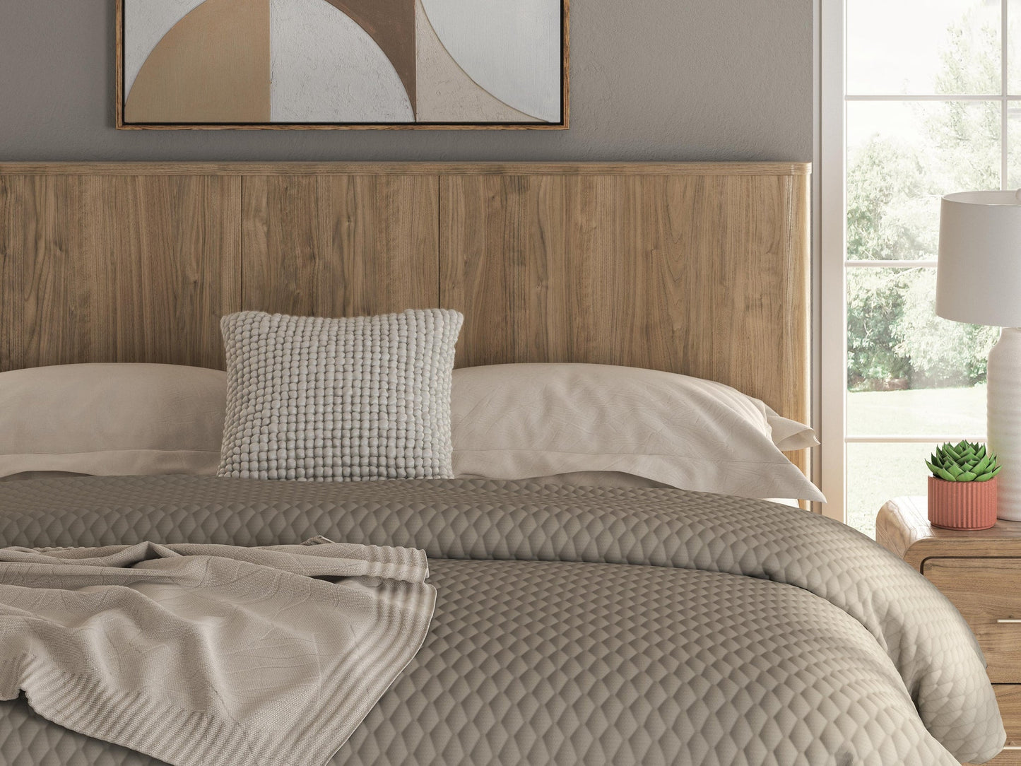 Gramburg  Panel Bed