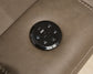 Max-Momentum 3-Piece Power Reclining Sectional Loveseat with Audio Console