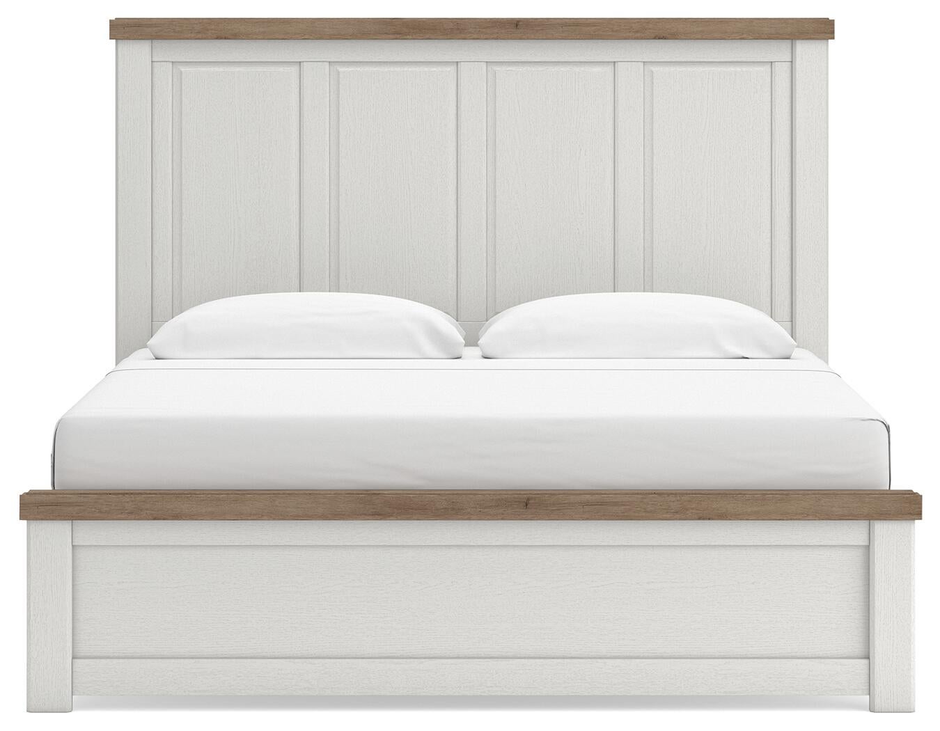 Savonport  Panel Bed, Dresser And Mirror