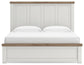 Savonport  Panel Bed, Dresser And Mirror