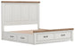Savonport  Panel Storage Bed, Dresser And Mirror