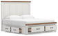Savonport  Panel Storage Bed, Dresser And Mirror