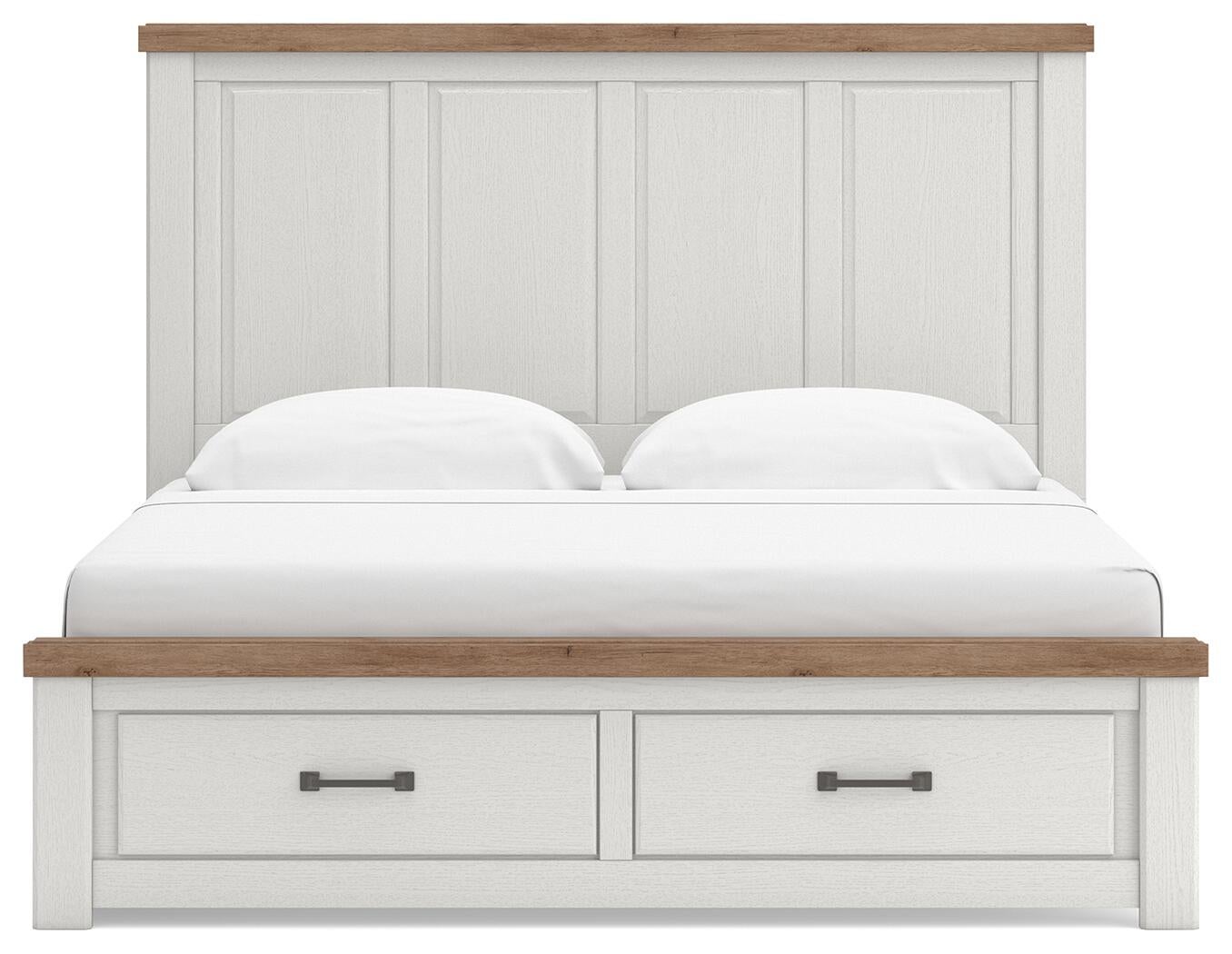 Savonport  Panel Storage Bed, Dresser And Mirror