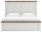 Savonport  Panel Bed With Storage, Dresser And Mirror