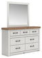 Savonport  Panel Bed, Dresser, Mirror, Chest And Nightstand