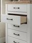 Savonport  Panel Bed, Dresser, Mirror, Chest And Nightstand