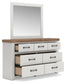 Savonport  Panel Bed. Dresser, Mirror And Nightstand