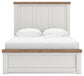 Savonport  Panel Bed With Storage, Dresser And Mirror