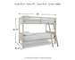 Robbinsdale /Twin Bunk Bed W/Ladder