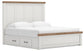 Savonport  Panel Bed With Storage, Dresser, Mirror, Chest And Nightstand