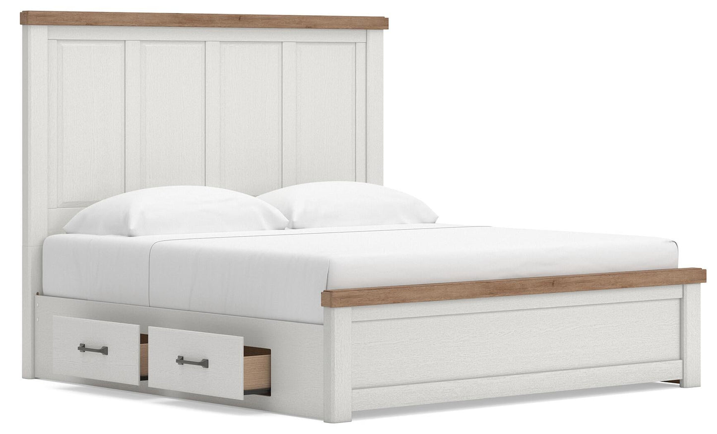 Savonport  Panel Bed With Storage, Dresser, Mirror, Chest And Nightstand