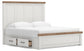 Savonport  Panel Bed With Storage, Dresser, Mirror, Chest And Nightstand