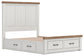Savonport  Panel Storage Bed, Dresser And Mirror