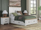 Savonport  Panel Storage Bed. Dresser, Mirror And Nightstand