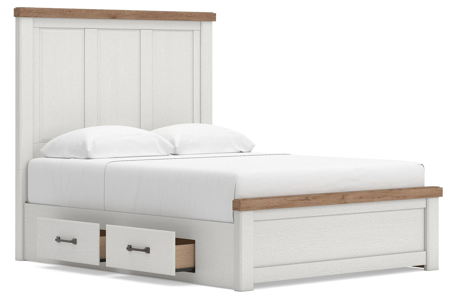 Savonport  Panel Bed With Storage. Dresser, Mirror And Nightstand