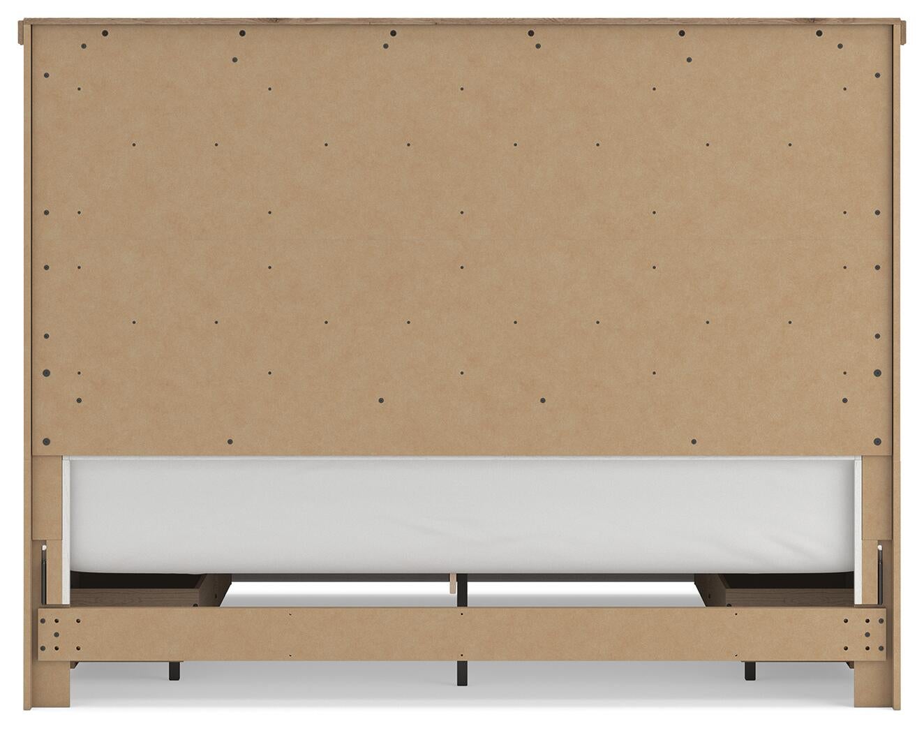 Savonport  Panel Bed With Storage, Dresser And Mirror