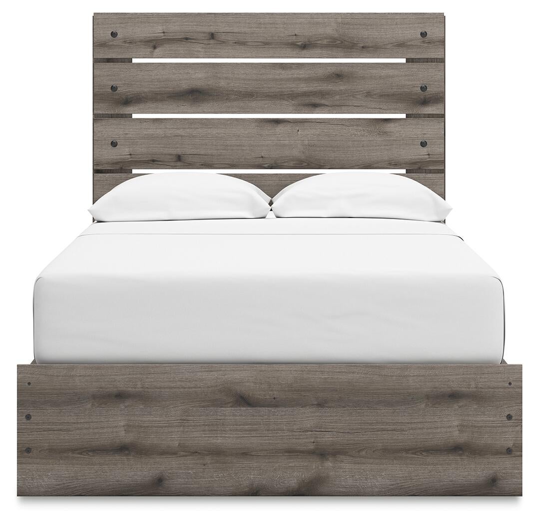 Urbanoore  Panel Bed With Storage, Dresser, Mirror And Nightstand