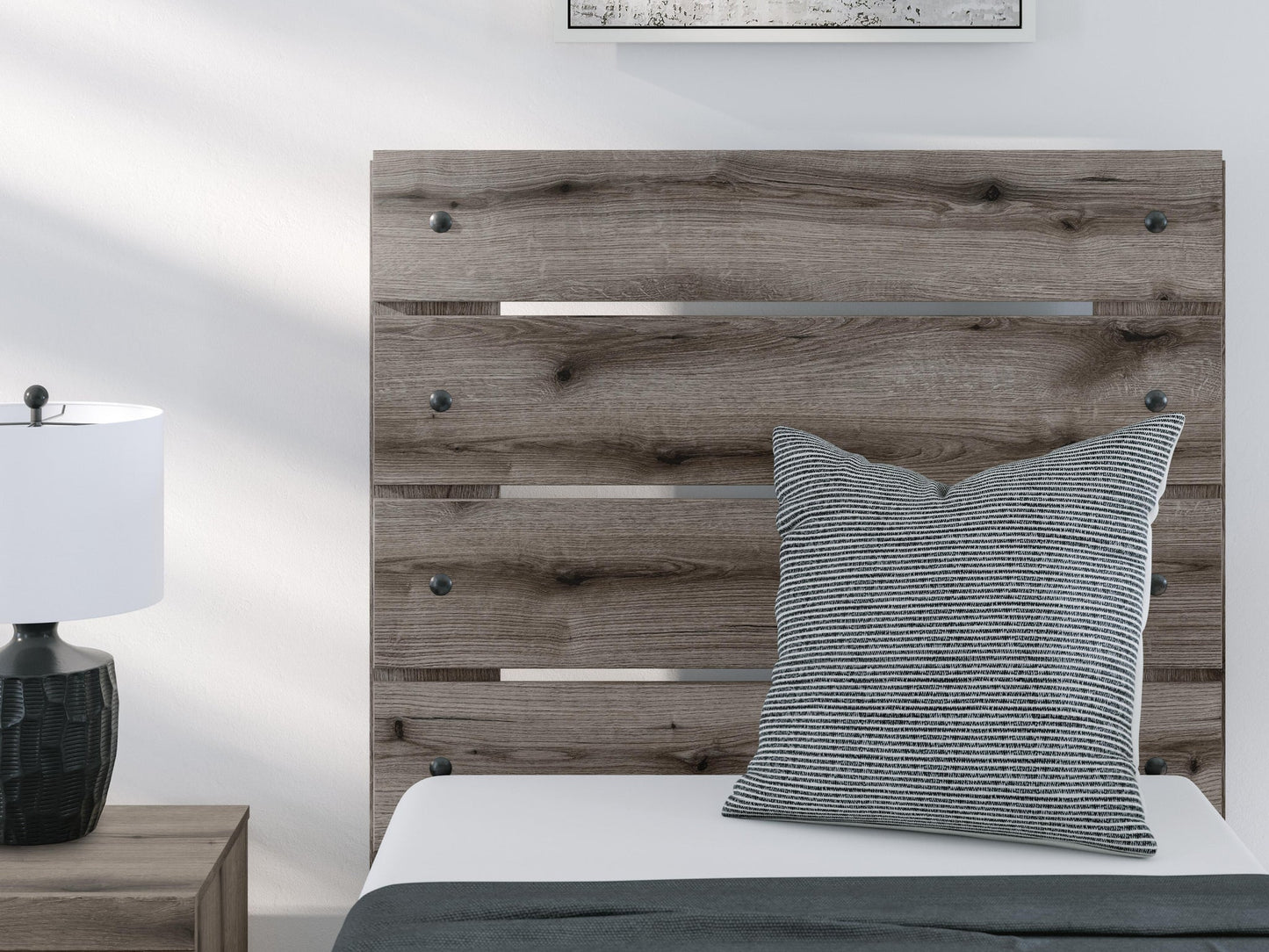 Urbanoore  Panel Bed With Storage, Dresser, Mirror And Nightstand