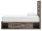 Urbanoore  Panel Bed With Storage, Dresser And Mirror