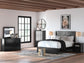 Maribel  Panel Bed, Dresser And Mirror