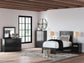 Maribel  Panel Bed, Dresser, Mirror And Nightstand