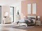 Lawroy  Panel Bed, Dresser, Mirror, Chest And Nightstand
