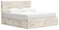 Lawroy  Panel Storage Bed, Dresser, Mirror, Chest And Nightstand