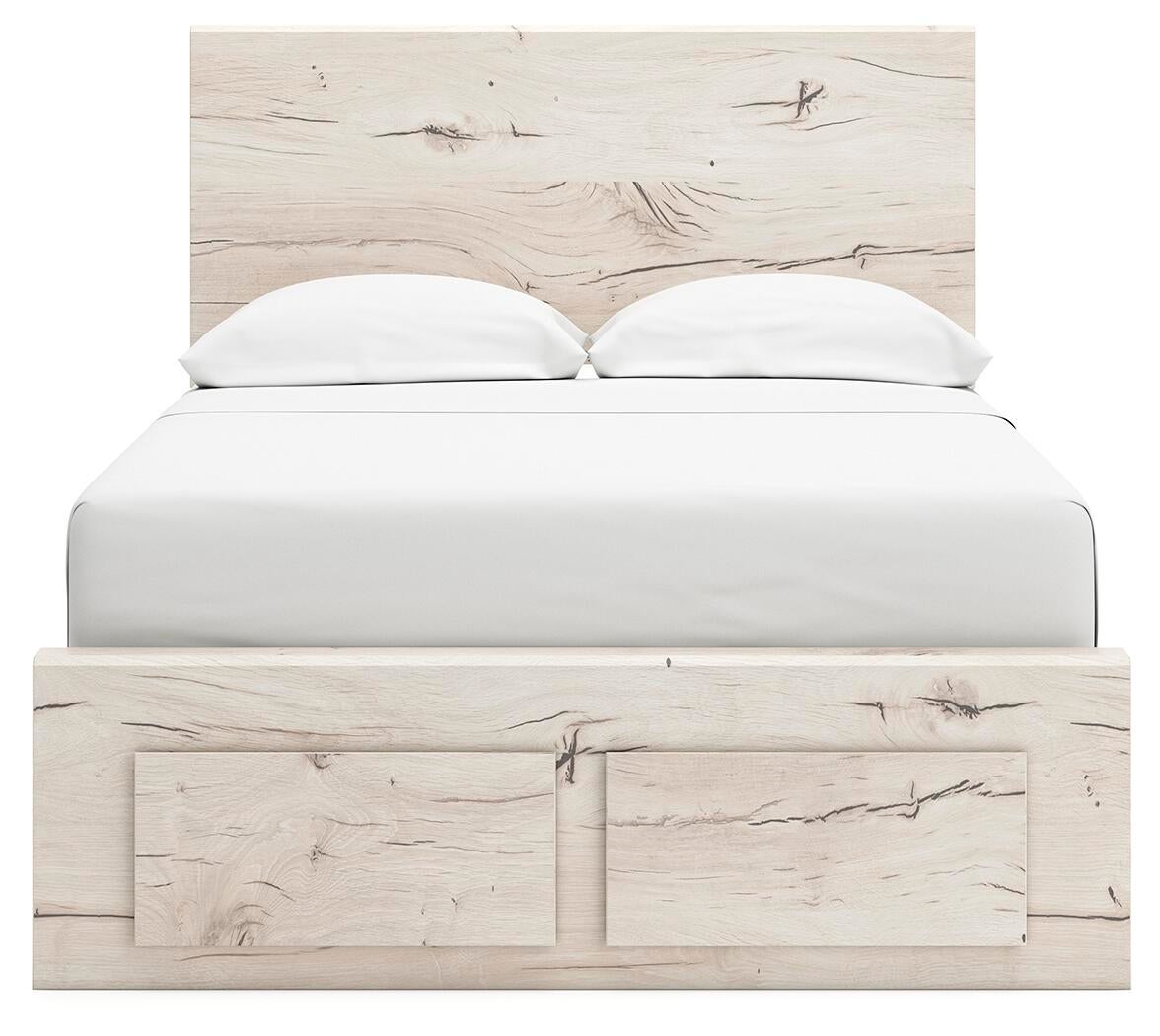 Lawroy  Panel Storage Bed, Dresser And Mirror