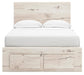 Lawroy  Panel Storage Bed, Dresser And Mirror